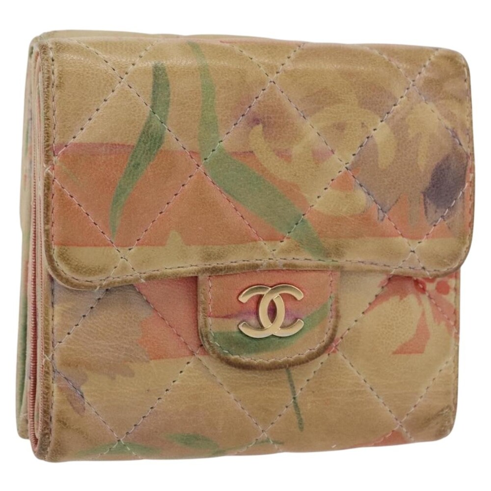 Chanel Matelasse Compact Wallet